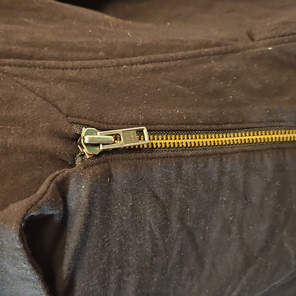 Helmut Asymmetrical Zipper Black Sweatshirt - Picture 2 of 7